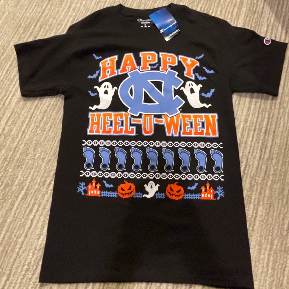 CHAMPION UNC Halloween T-Shirt NWT